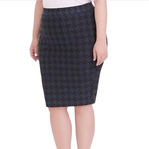 NWT Torrid Midi Studio Luxe Ponte Pencil Skirt Size 1X 14/16